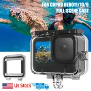 For GoPro Hero 11/10/9 Waterproof Full Screen Protective Case Protective Housing