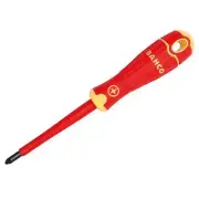 Bahco BAHCOFIT VDE Insulated Pozidriv Screwdriver PZ2 x 100mm BAH142002100