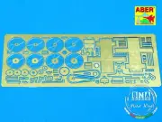 Aber Photo-etched parts for 1/35 German DKW Military Motorcycle for Tamiya kit