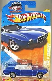 2011 Hot Wheels #14 New Models 14/50 '63 FORD MUSTANG II CONCEPT Blue Variation