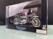 NewRay New Ray Triumph Bonneville 1:6 1/6th Die-Cast Scale Model Motorcycle Bike