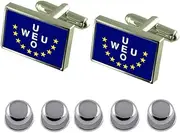 [Select Gifts] Shirt Dress Studs Western European Union Flag Cufflinks
