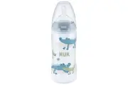NUK: First Choice+ Baby Bottle with Temperature Control - Blue Croc (360ml)