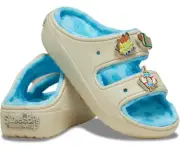 Crocs x SpongeBob Classic Cozzzy Terry Sandal ‘Goo Lagoon' Size M11