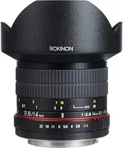[ROKINON] FE14M-P 14mm F2.8 Ultra Wide Fixed Lens for Pentax (Black)