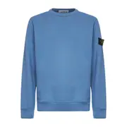 [Stone Island] Stone Island Ribbed Crewneck Sweatshirt L BLUE