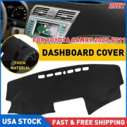 2PCS Car Dashboard Cover Dashmat Dash Mat Carpet Pad For TOYOTA CAMRY 2007-2011 (for: Toyota)
