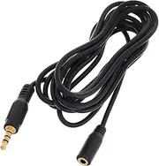 WHAMVOX Replacement Stereo Male to Female Microphone Extension Cable Audio Jack Extender for Smartphones Flexible Speaker Cord for Voice Recording Compatibility Sound Quality