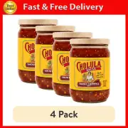 (4 pack) Cholula Smoky Chipotle - Hot Salsa, 12 oz Jar