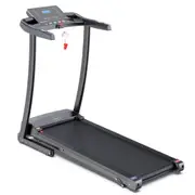 Kangaroo Fitness Foldable Treadmill with Three Levels of Slope Adjustment and Silent Shock Absorption