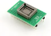 Proto-Advantage PA0214SOCKET PLCC-32 Socket to DIP-32 Adapter (50 mils / 1.27 mm Pitch)