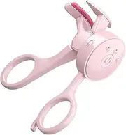 Heated Eyelash Curler - Lash Curling Tool - Long Lasting Heated Eyelash Curler Tool with 3 Temp Settings for Women