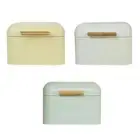 Iron Bread Box Bread Storage Container Organization Countertop Vintage Bread Bin