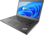 Lenovo ThinkPad X270 12.5" Laptop, i5-6200U, 8GB RAM, 256GB SSD, Win 11 Pro