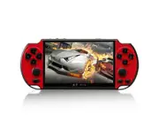 X7 Plus Retro Classic Games Handheld Game Console with 5.1 inch HD Screen & 8G Memory (Red)