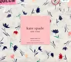 Kate Spade Queen Size FLORAL Sheet Set - Crisp Cotton Percale