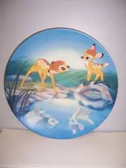 Walt Disney Collector's Plate By Knowles Title "BASHFUL BAMBI" # 4316A...NEW