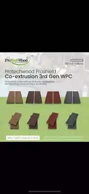 Protechwood Wpc Composite decking boards
