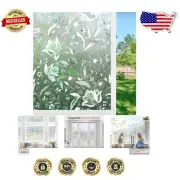 Decorative Tulip Window Film with UV Protection - Easy Static Cling Installation