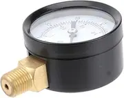 Water Oil Gas Air Compressor Vacuum Pressure Gauge 0-30inhg Range Mini Portable Made of Sturdy Material 0-1bar -50-1 1 Vacuum Gage
