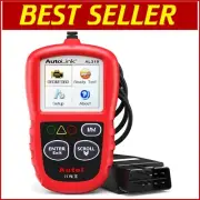 Portable OBDII Scanner for Fast Engine Diagnostics: 12-Month Warranty Included