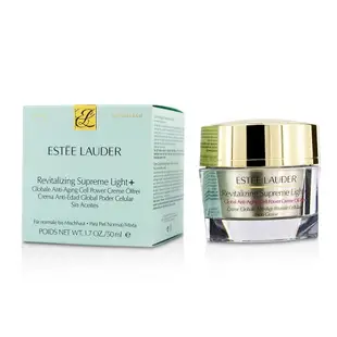 雅詩蘭黛 Estee Lauder - 新生活膚全能面霜(無油配方, 中性/混合性肌膚適用) Revitalizing Supreme Light + Global Anti-Aging Cell Power Creme Oil-Free 50ml