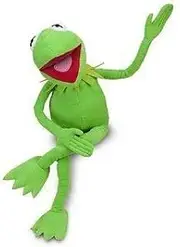 MUPPET KERMIT THE POSEABLE FROG