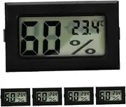 Pcs Indoor Digital Thermometer Hygrometer Accurate Room Temperature Humidity Gauge Tool for Home Office Bedroom