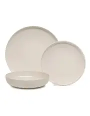[Salt&Pepper] Hue Dinner Set 12-Piece in Stone