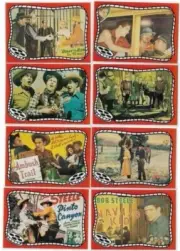 8 Card Lot *BOB STEELE * 1993 Riders of the Silver Screen Cards
