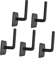 LABRIMP 5pcs Hat Rack Organizer Adhesive Wall Hooks for Baseball Caps No Drilling Hat Holder Strong Adhesive Cap Hanger for Easy Installation and Quick Drying