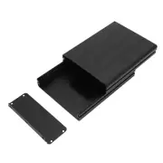 45*122*160mm Matte Black Box Extruder Aluminum Alloy Shell GPS Case Enclosure