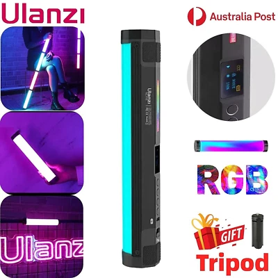 ULANZI Light Wand Handheld Fill Light RGB LED Photography Stick Bar Magnetic AU