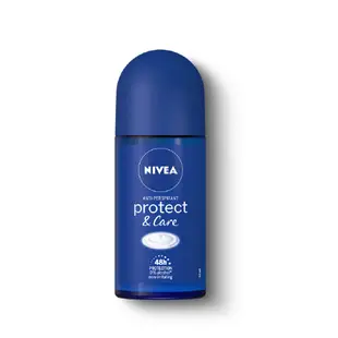 (6入組)【NIVEA 妮維雅】止汗爽身乳液 經典呵護系列50ml(止汗滾珠)