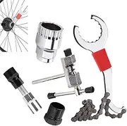 Mountain Bike Repair Kit, Mountain Bike Tool Kit - Built-in Multifunctional Road Bike Repair Kit - Portable Maintenance Tool Set Fixed Wrench and