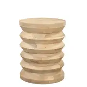 [James Lane] Palma Mango Wood Side Table