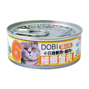 【MDOBI 摩多比】多比DOBI_貓罐 80gx24入(副食/全齡貓)