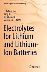 在飛比找三民網路書店優惠-Electrolytes for Lithium and L