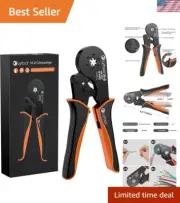 Wire Ferrule Crimper Tool 0.08-16mm² Self-Adjusting Manual Pliers Cables