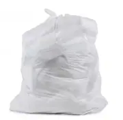 1000pcs x 11L White HDPE Bin/Rubbish/Garbage Liner Bags 508x432mm