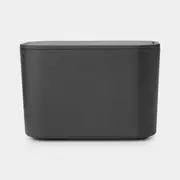 Mindset Bathroom Waste Caddy (Dark Grey)