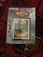 Classic Monsters Magnet Boris Karloff as The Mummy USPS Stamp New