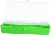 UPKOCH Fishing Lure Storage Case: Double-layer Plastic Bait Box - Travel-friendly Organizer For Hooks And Fishing Accessories