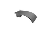 Esperia Gun Metal Grey Square Bath Spout