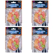 4x Heebie Jeebies 13g Gummy Pizza Freeze Dried Lollies Candy Sweet Confectionery