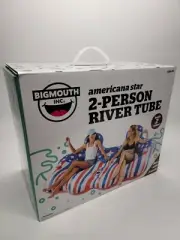 BIGMOUTH Americana Star River Tube Two-Seater 2 Person
