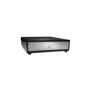 APG, VASARIO SERIES, STANDARD-DUTY CASH DRAWER, MULTIPRO 24V, BLACK, STAINLESS S