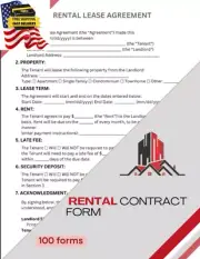Rental Contract Form: Simple Rental Lease Agreement Forms Book | One Agreement
