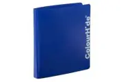 ColourHide A4 25mm D Ring Binder Paper/File Document Holder/Organiser Storage BL