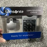 SEALED - Samsonite Portable Computer Numeric Keypad & Mouse Travel Kit